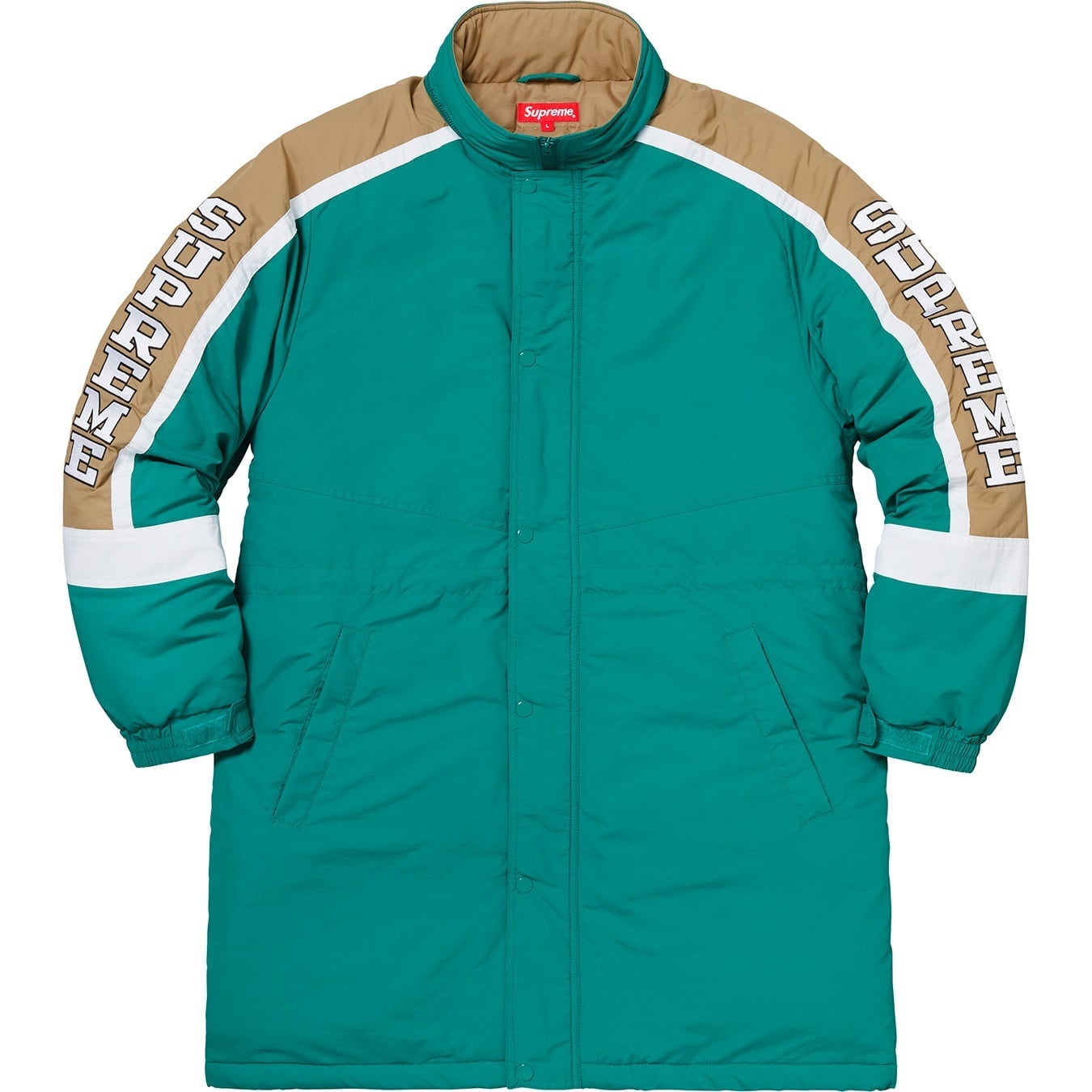 Sleeve Logo Sideline Parka view 2